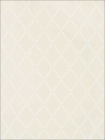 T72632 Pompton Trellis Beige Wallpaper