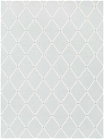  T72633 Pompton Trellis Aqua Wallpaper