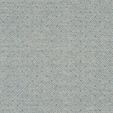 T75477 Lattice Weave Blue Wallpaper