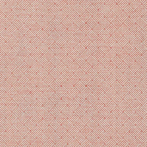 T75478 Lattice Weave Red Wallpaper