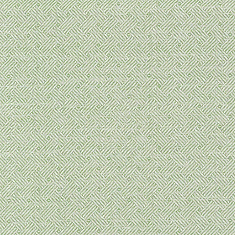 T75479 Lattice Weave Green Wallpaper