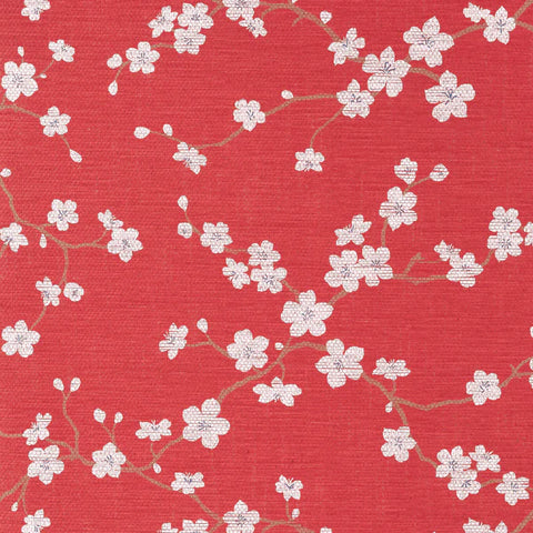 T75513 Sakura Red Wallpaper