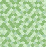 TA20901 Catalina Scales Pear Green Mint Metallic Wallpaper 