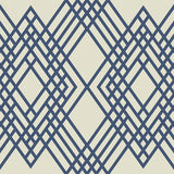TA21302 Cayman Prussia Blue Off-White Wallpaper