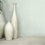 TC2612 Paradise Island Weave Light Grey Wallpaper