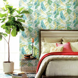 TC2626 Tropical Toss Wallpaper