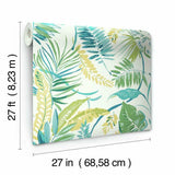 TC2626 Tropical Toss Wallpaper