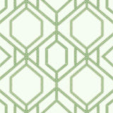 TC2631 Sawgrass Trellis Green Wallpaper