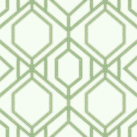 TC2631 Sawgrass Trellis Green Wallpaper