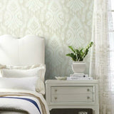 TC2647 Hawthorne Ikat Beige Wallpaper