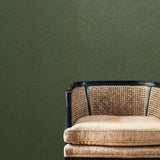 TC2693 Palm Chevron Green Gold Wallpaper