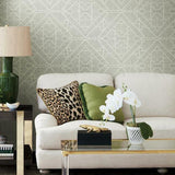 TC2701 Diamond Macrame Gray Wallpaper