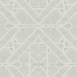 TC2701 Diamond Macrame Gray Wallpaper