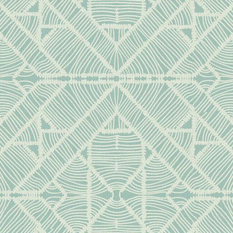 TC2705 Diamond Macrame Aque Wallpaper