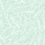 TC2716 Rainforest Canopy Aqua Wallpaper