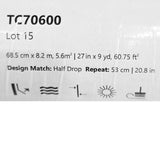 TC70600 Heavy vinyl Gray black square geometric 3-D illusion geo wallpaper rolls