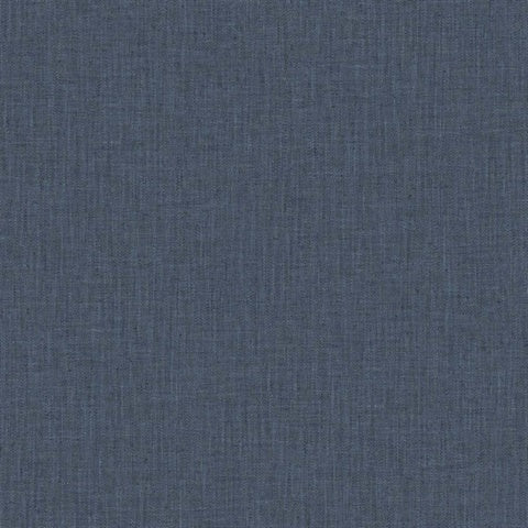 TG60011 Navy Tweed Woven Linen Wallpaper