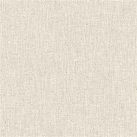 TG60018 Cream Tweed Woven Linen Wallpaper