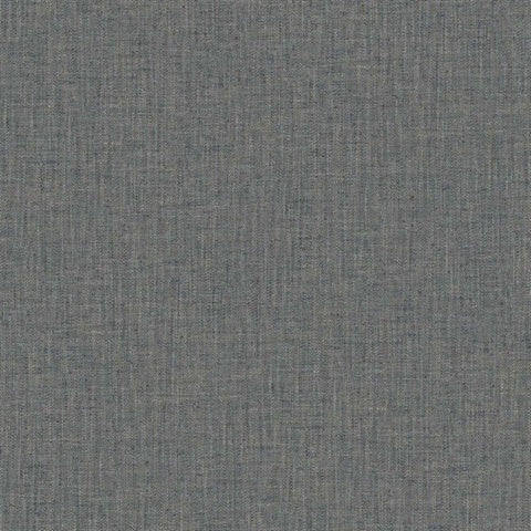 TG60036 Black Tweed Woven Linen Wallpaper