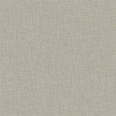 TG60047 Smoke Tweed Woven Linen Wallpaper