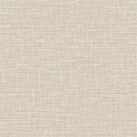 TG60134 Beige Grasmere Crosshatch Tweed Weave Wallpaper