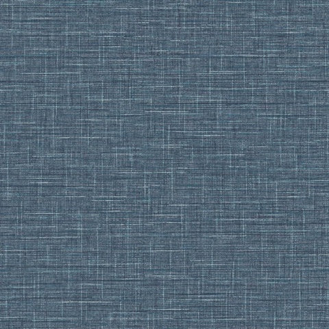 TG60136 Denim Grasmere Crosshatch Tweed Weave Wallpaper