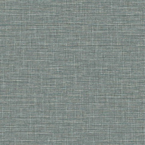 TG60137 Seafoam Grasmere Crosshatch Tweed Weave Wallpaper