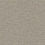 TG60143 Ash Brown Grasmere Crosshatch Tweed Weave Wallpaper