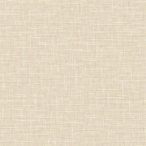 TG60148 Light Beige Grasmere Crosshatch Tweed Weave Wallpaper