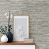 TG60302 Black White Edmond Faux Sisal Wallpaper