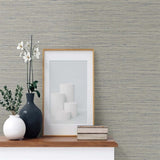 TG60332 Blue Grey Edmond Faux Sisal Wallpaper