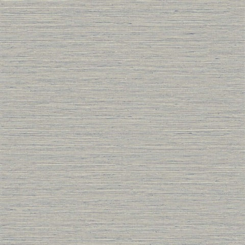 TG60332 Blue Grey Edmond Faux Sisal Wallpaper