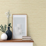 TG60337 Yellow Edmond Faux Sisal Wallpaper