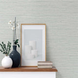 TG60350 Sky Blue Edmond Faux Sisal Wallpaper