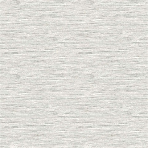 TG60406 Light Grey Braided Faux Jute Wallpaper