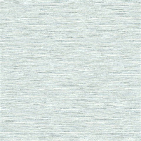 TG60409 Light Teal Braided Faux Jute Wallpaper