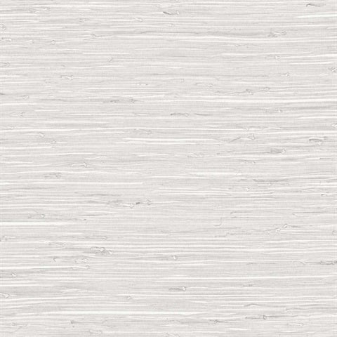 TG60512 White Birch Marion Faux Arrowroot Cloth Wallpaper