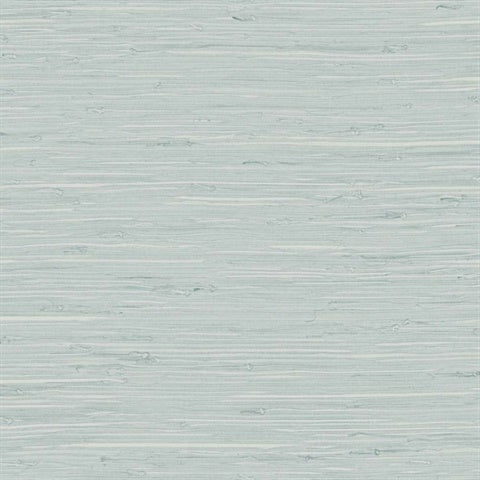 TG60519 Teal Marion Faux Arrowroot Cloth Wallpaper