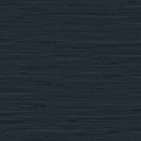 TG60521 Navy Marion Faux Arrowroot Cloth Wallpaper