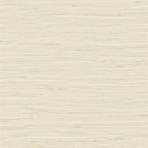 TG60531 Beige Marion Faux Arrowroot Cloth Wallpaper