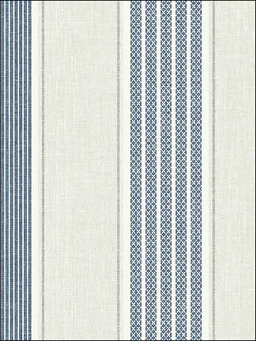 TH51107 Cape Cod Stripe Wallpaper