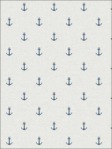 TH51207 Cape Cod Anchors Wallpaper