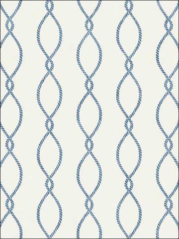 TH51302 Cape Cod Rope Ogee Wallpaper 