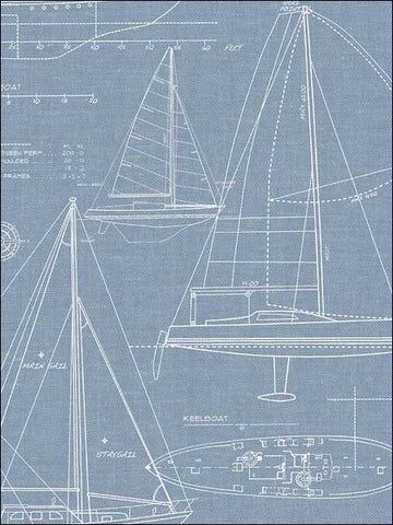TH51402 Cape Cod Boats Wallpaper 