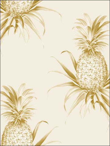TH52017 Florida Pineapples Wallpaper