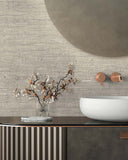 TH90407 Wilslow Weave Storm Cloud Wallpaper