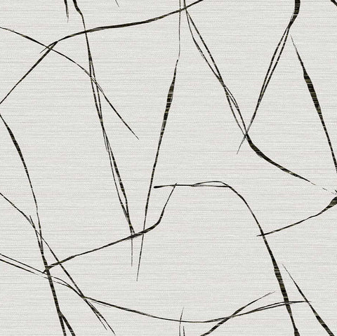 TH91900 Davenport Sketch  Black Ice Wallpaper