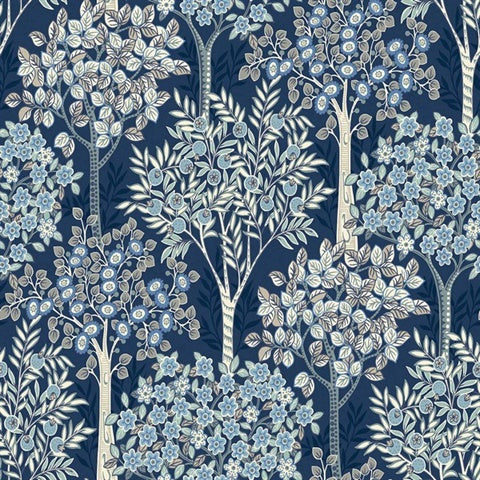 TJ40302 Grove Lunar Tree Wallpaper