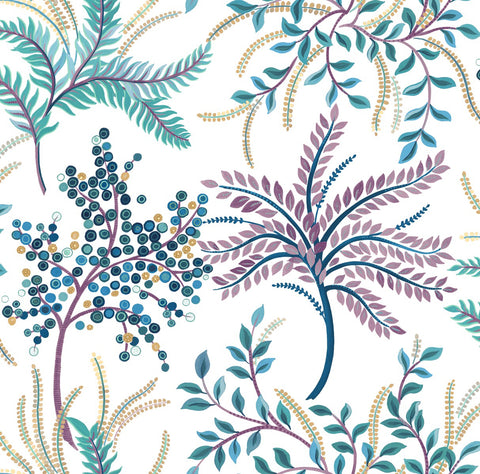 TJ40404 Bedgebury Lush Leaf Wallpaper