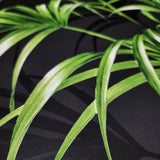 TP80600 Charcoal gray Black green floral palm leaf tropical leaves modern wallpaper roll